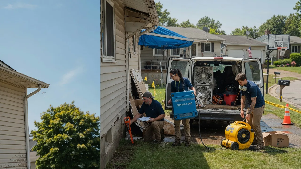 Ceiling Leak Cleanup in Arnold, MD near me