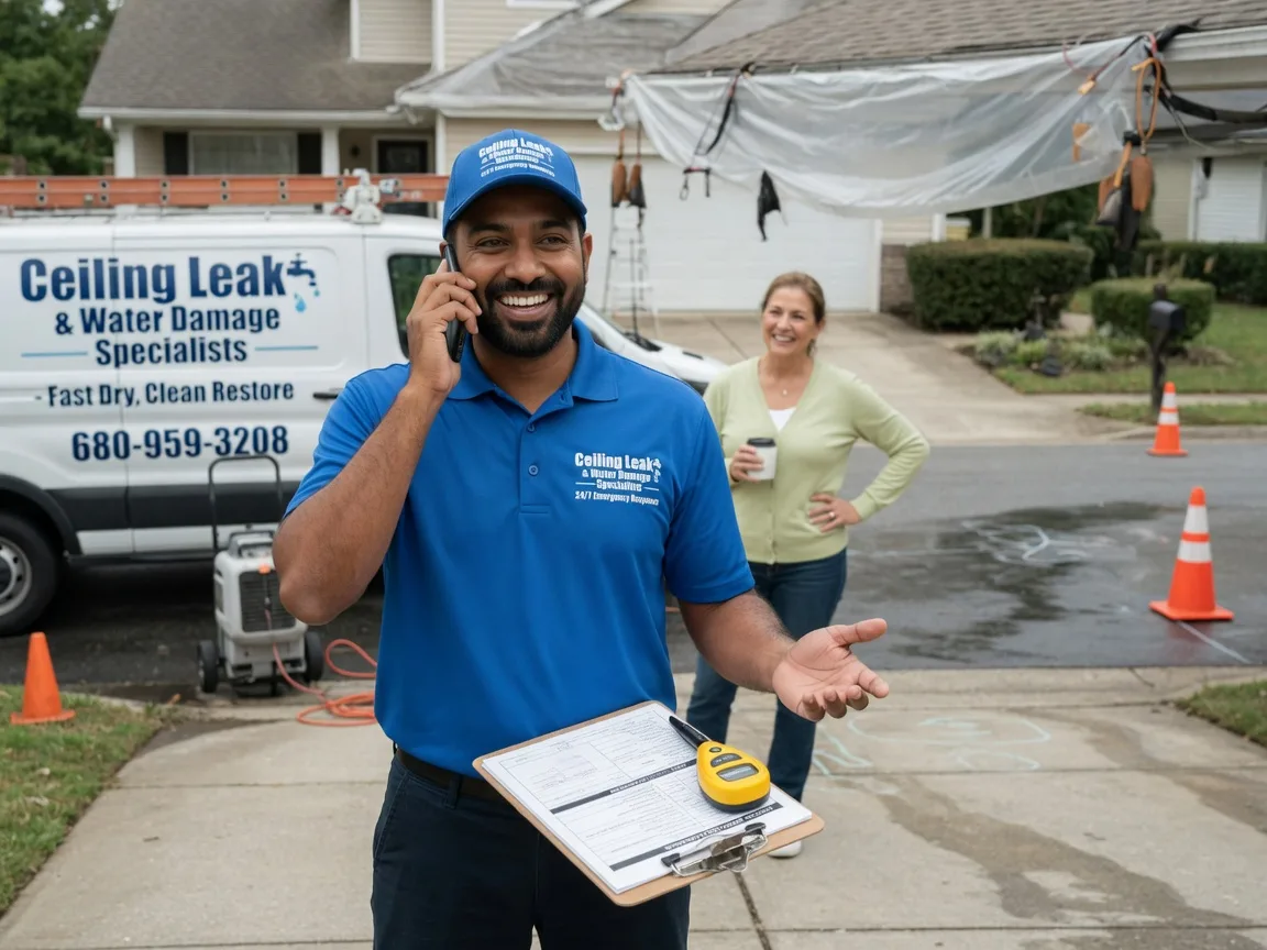 Ceiling Leak Cleanup Arnold, MD FAQs